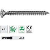 Lesni vijak z vgr.gl. SPAX 8.0 x 600, celi navoj, torx 40 Wirox-srebrno