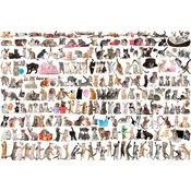 Eurographics - Puzzle Katzenwelt - 2 000 kosov