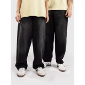 Urban Classics Tapered Heavy Ounce Baggy Jeans black washed
