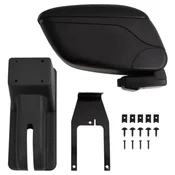 Vidaxl Avtomobilski naslon za roke črn 12x29x(32-46) cm ABS