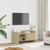 TV ormaric boja hrasta sonome 80x35x40 cm konstruirano drvo