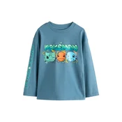 Next Majica Pokémon turkizna/voda/golobje modra/oranžna