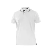 CXS Polo majica CXS HENRY, moška, s kratkimi rokavi, belo-antracitna