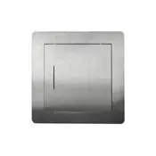 HACO Inšpekcijska vrata Inspection door EXCLUSIVE stainless steel NDE, 200 x 200 mm 0163