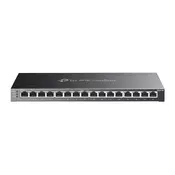 Tp-Link Prekidac Omada 16-portni Gigabit Smart PoE+ SG2016P