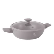 Berlingerhaus Lonec s titanovim premazom in pokrovom, 28 cm, kolekcija Taupe