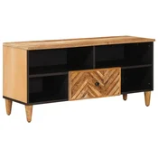 vidaXL vidaXL Omare za shranjevanje s predalom Rjava 100 x 33,5 x 46 cm, (5000246531)