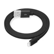 E-GREEN Kabl za iPhone 5/6/7 1m crni