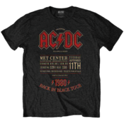 AC/DC Majica Minnesota 80 Unisex Black 2XL