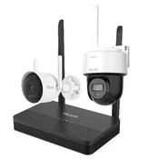 HiLook DS-J142I(STD)/IKS-2044BPH-PH/WX/EU / 1x 4MP puška kamera + 1x 4MP PT kamera + 1x NVS / EasyLink IP Wi-Fi komplet