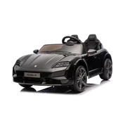 Licencirani auto na akumulator Porsche Taycan Turbo S - dvosjed - crni