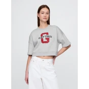 GAP Oversize crop sweatshirt VintageSoft Americana - Womens