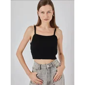 Bigdart Top Crop Top črna