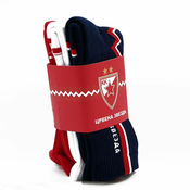 KK Crvena Zvezda Carape Linija života, 3 komada, Teget, bele i Crvene