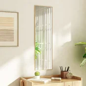 vidaXL vidaXL Ogledalo za vrata zlato 30x100 cm steklo in aluminij, (20919920)
