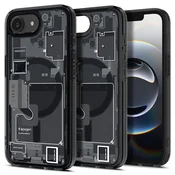 Ovitek Spigen Ultra Hybrid Mag za iPhone 16e/17e - zero one black
