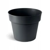Prosperplast Plastični lonček za gojenje sadik, črn, 16 cm, Planti
