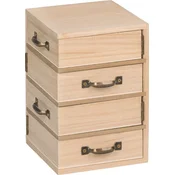 Knorr Prandell 218735250 Lesena škatla Natural 120×120×185 mm 1