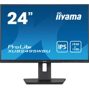 iiyama ProLite XUB2495WSU-B5 61,1cm (24”) WUXGA IPS Monitor HDMI/VGA/DP 5ms