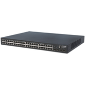 Intellinet 561334 mrežni prekidac Upravljano L2 Gigabit Ethernet (10/100/1000) Crno