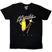 Blondie Yellow Dress 1978 Black M Majica
