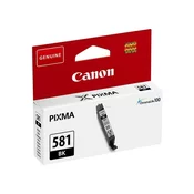 INK JET KARTUŠA CANON CLI-581 BK, ČRNA, ORIGINAL