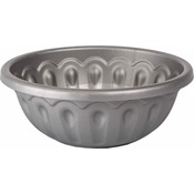 Plastia Vrtna skrinja Lea - srebrna 26 cm