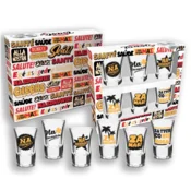 Gardj Europe Shot On – komplet 6 kozarčkov – 35 ml – Toasty