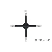 AMIO gumiran križni ključ 17 mm 19 mm 21 mm 1/2 amio-02402