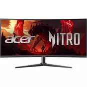 Monitor Acer Nitro XZ340CURX0bmiiphx 86,36 cm (34 ), WQHD VA 1 ms 200 Hz ukrivljen