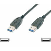 Kabel USB 3.0 Super-speed 5Gbps A-A, 9pin, 3m