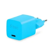 Punjac ttec – GAN 20W, USB-C/USB-C, plavi