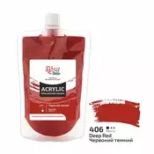 Akrilna barva, 200 ml, ROSA STUDIO | Red Deep (406)