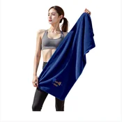 INF Microfiber Gym Sweat Towel – Quick-Dry, Super Absorbent Workout Towel DarkBlue, (5000235724)