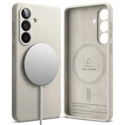 Ovitek Ringke Silicone Magnetic za Samsung Galaxy S26 - stone