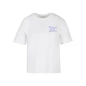Mister Tee Majica Dreams Over Reality indigo/bela