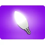 V-TAC LED ŽARNICA E14 SVEČKA 6,5W, 600LM Barva světla: Topla bela