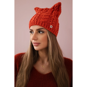 Kesi Cap with fleece Rabbid K237 foxy