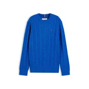 TOMMY HILFIGER Pulover Essential kraljevo modra