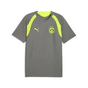 PUMA Borussia Dortmund Slim Training Jersey Men, Sports, Flat Medium Gray/Yellow Alert, 3XL