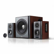Edifier S350DB, 2.1 kanali, 150 W, Univerzalno, Crno, Drvo, Drvo, Bežicno