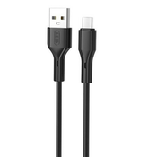 XO USB data kabl NB230 2.4A Type-C 1m crni ( XO0203 )