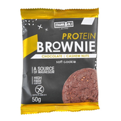 Proteinski brauni sa cokoladom i indijskim orašcicima bez glutena 50g Frank&Oli