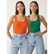 Happiness Istanbul Top Tanktops & Camis oranžna