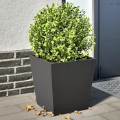 Vrtne sadilice 2 kom crne 40x40x40 cm celicne