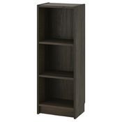 BILLY Biblioteka, tamnosmeda im. hrastovine, 40x28x106 cm
