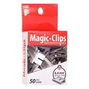Klip za dokumente ICO Magic Clips 6,4 mm 50 kom/pak 7570003000