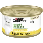 18 + 6 / 36 + 12 gratis! 24 ? 50 g / 48 ? 85 g GOURMET - Natures Creation: piletina sa špinatom i rajcicom (48 x 85 g)