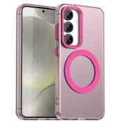 Hibridni ovitek Techsuit CandyCase MagSafe za Samsung Galaxy S24 Plus/S25 Plus - pink