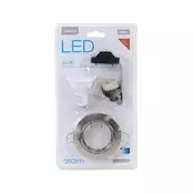 Omega OMEGA OKROGLO NIKLJEVO DRŽALO ZA REFLEKTOR Z LED GU10 7W 2800K 175-265V [43491]